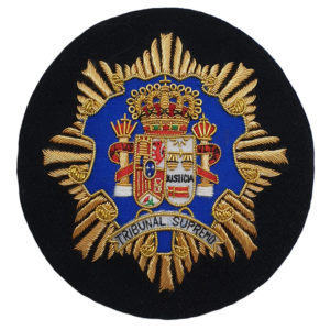 Escudo para Toga Magistrados Tribunal Supremo