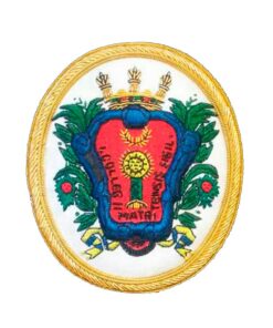 Escudo para toga abogados del colegio de Malaga