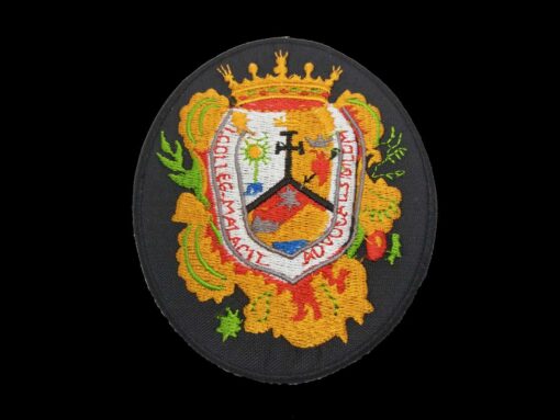 Escudo Colegio Abogados de Malaga en color fondo negro