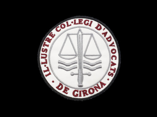 Escudo Colegio de Abogados de Gerona para por en la Toga