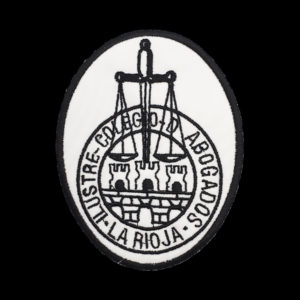 Escudo para Togas de Abogados de La Rioja