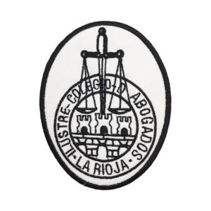 Escudo para Togas de Abogados de La Rioja b