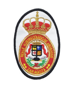Escudo del Colegio de Abogados de Zaragoza para poner en las Togas