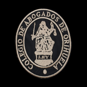 Escudo para Togas Abogados de Orihuela