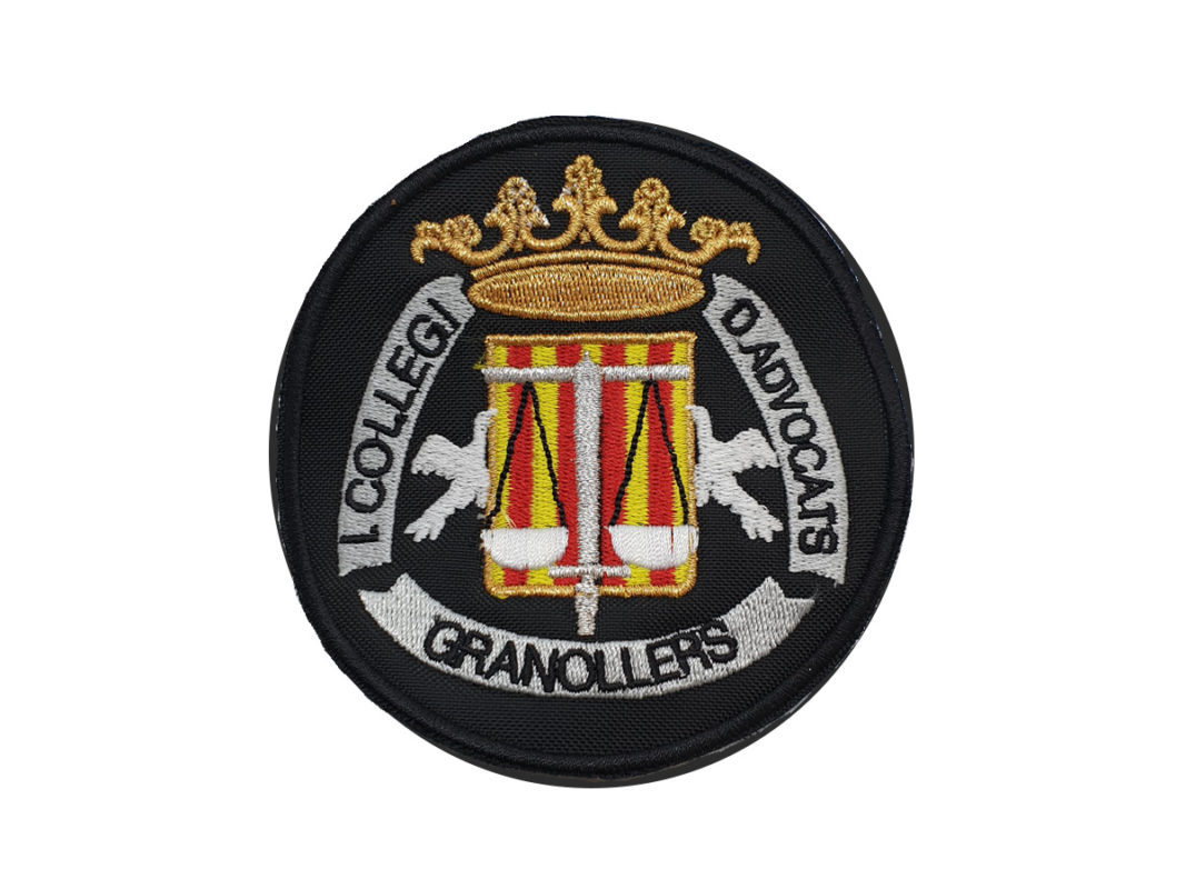 Escudo para Togas de Abogados del Colegio de Granollers