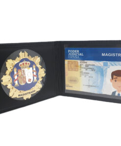 Cartera con placa de Magistrado